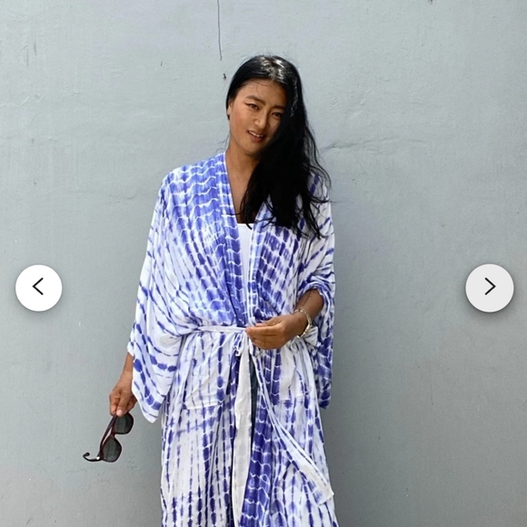 Kimono robe beach cover up - Picture 4 of 4